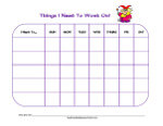 disney jr. behavior chart